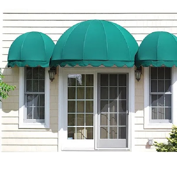 Dome Lawn Awnings installation project 6 in Costa Mesa, CA