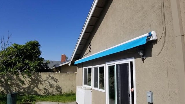 Motorised and Manual Drop Rolls installation project 8 in Costa Mesa, CA