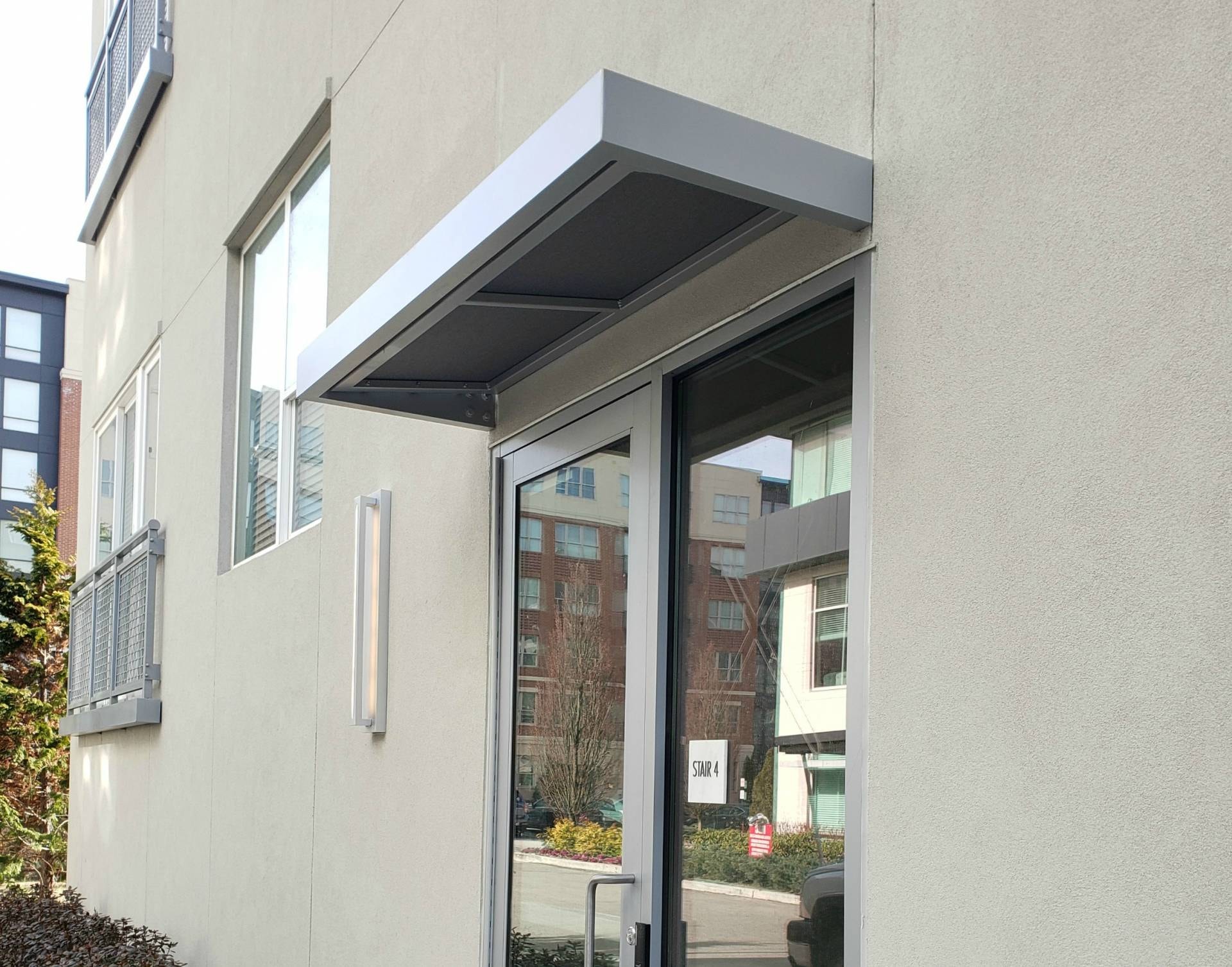 Flat Awnings and Spears installation project 3 in Costa Mesa, CA