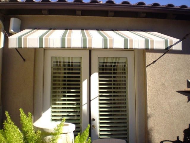 Flat Awnings and Spears installation project 6 in Costa Mesa, CA