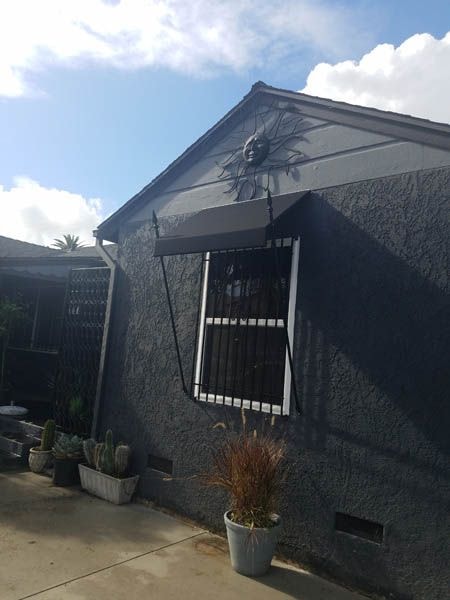 Flat Awnings and Spears installation project 8 in Costa Mesa, CA