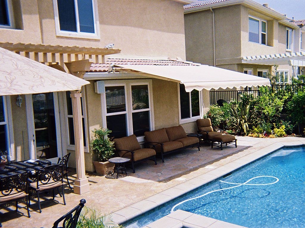 Retractable Awnings installation project 6 in Costa Mesa, CA