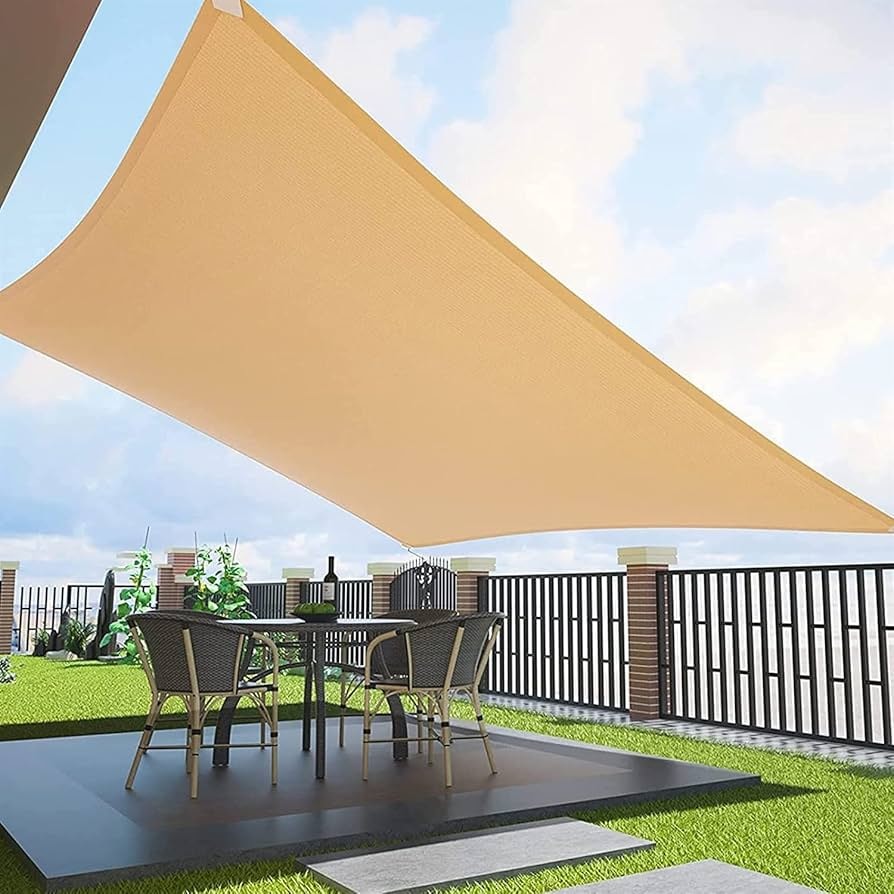 Sail Shade installation project 8 in Costa Mesa, CA