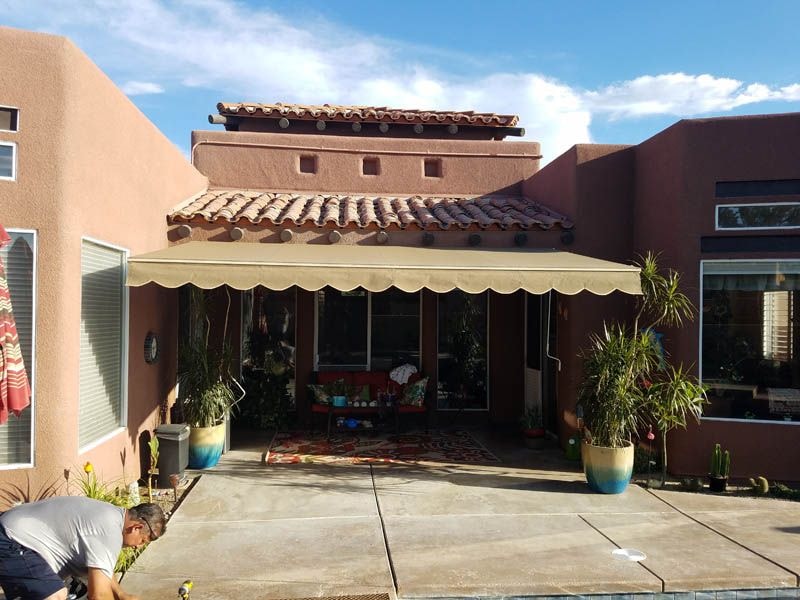 UV-protection shade installed in Costa Mesa