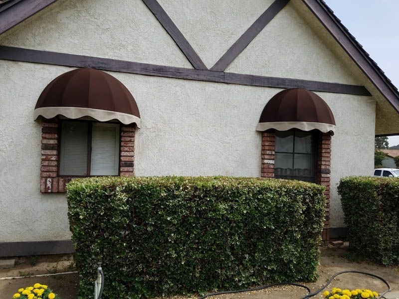 Custom-built canopy in Costa Mesa