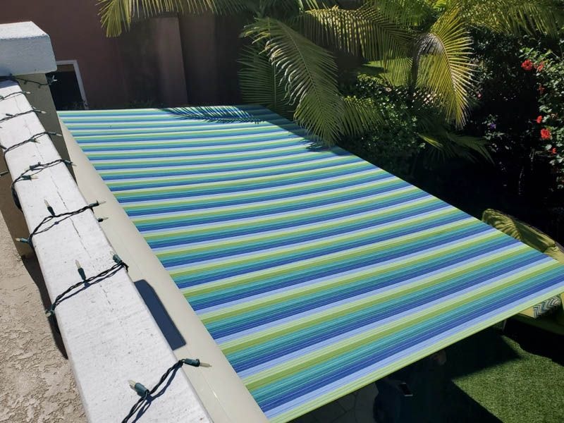 Custom-built canopy in Fountain Valley