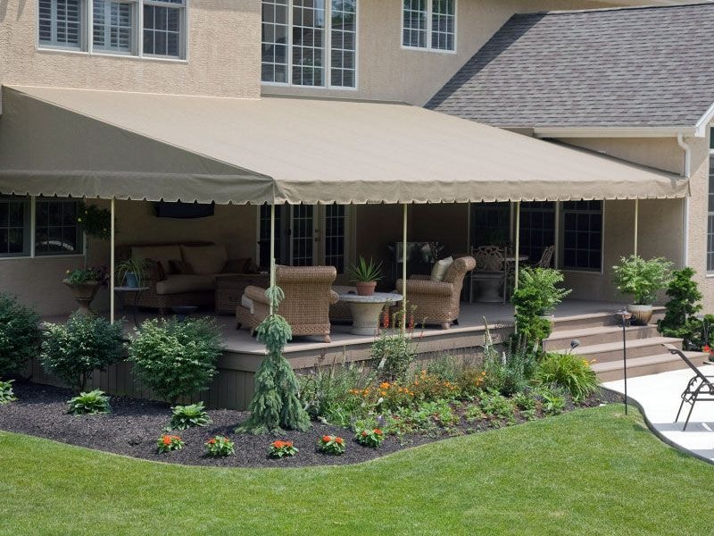 Window awning installation in Los Angeles