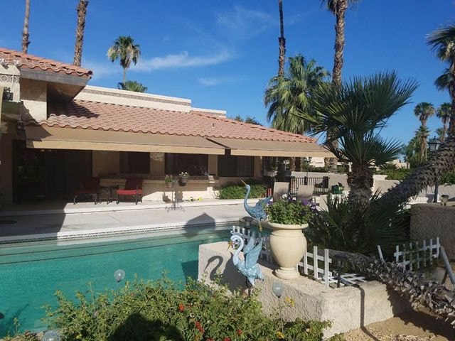 Custom-built canopy in Newport Beach