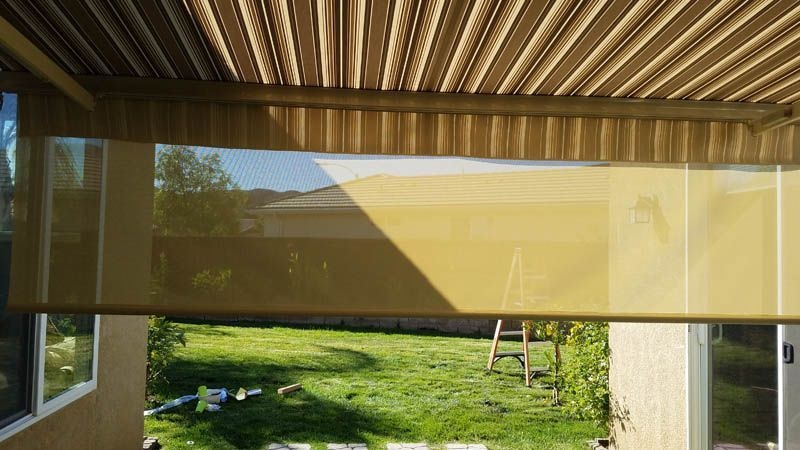 UV-protection shade installed in Orange County