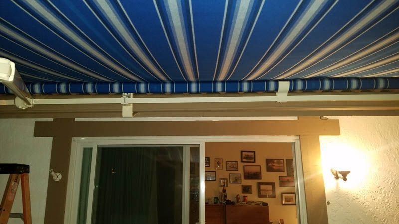 Modern shade structure in Orange County