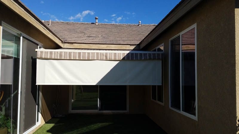 Custom-built canopy in Orange County